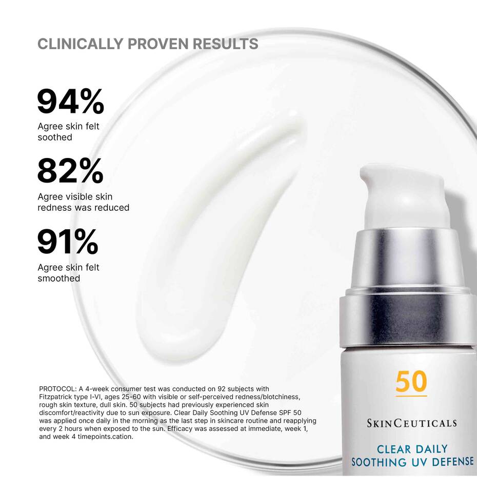 SkinCeuticals Clear Daily Soothing UV Defense Sunscreen SPF 50