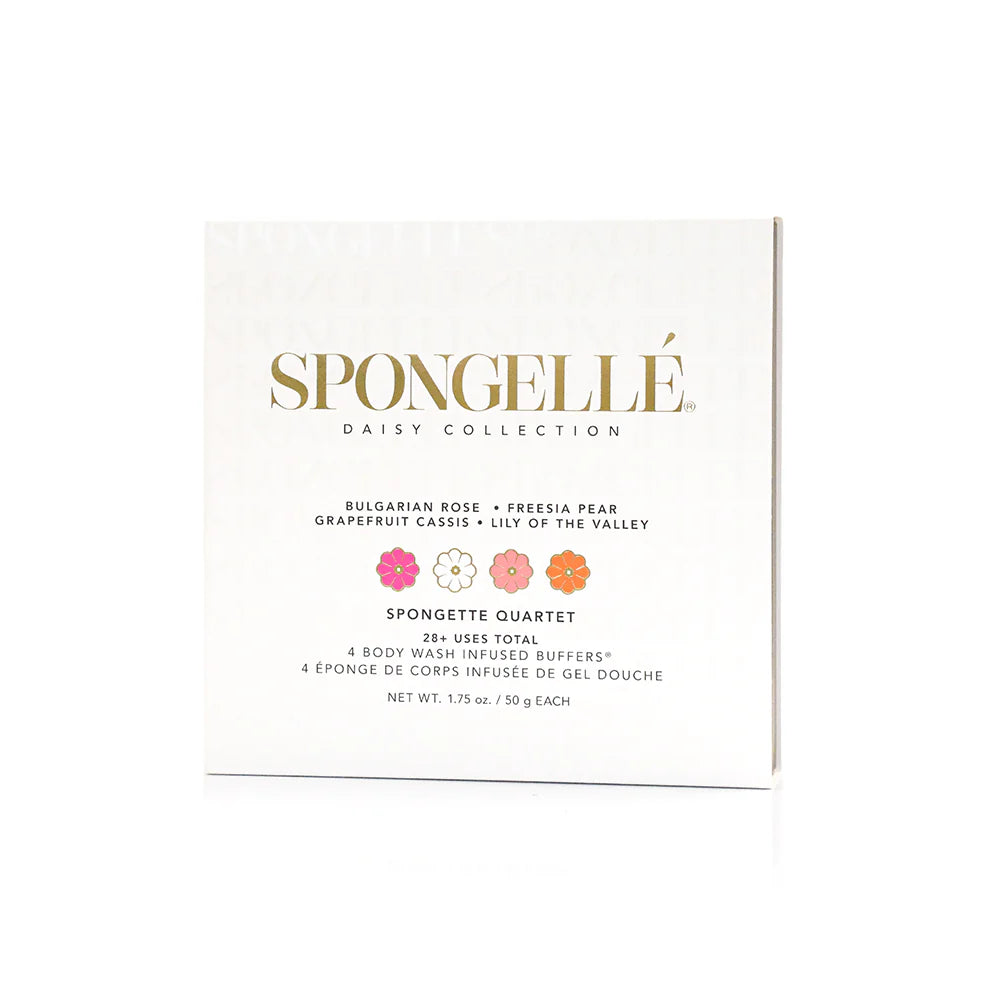 Spongellé Daisy Spongette Quartet Gift Set 1