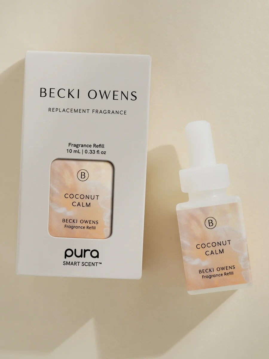 Pura x Becki Owens Diffuser Refill · Coconut Calm