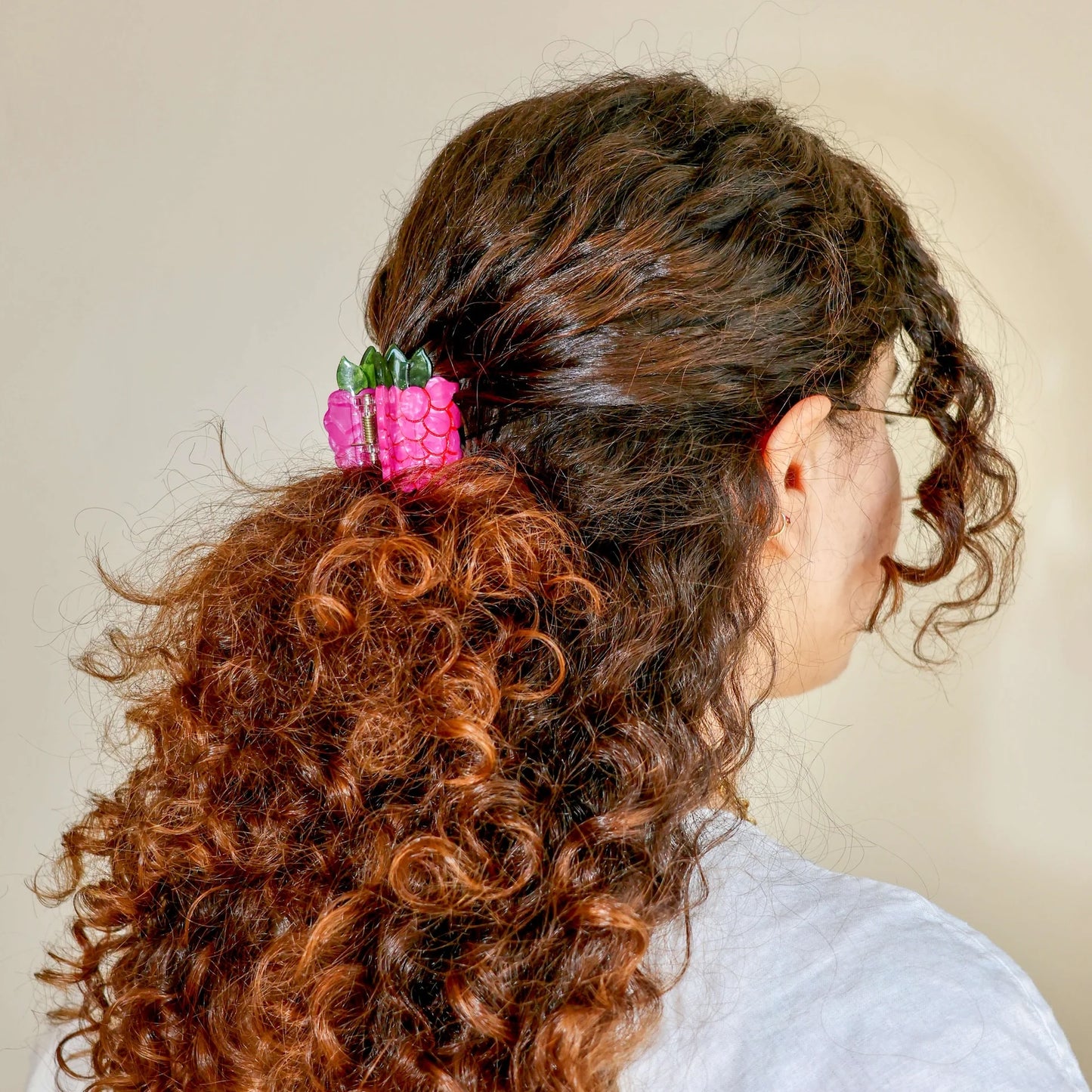 Jenny Lemons Mini Claw Clip - Raspberry