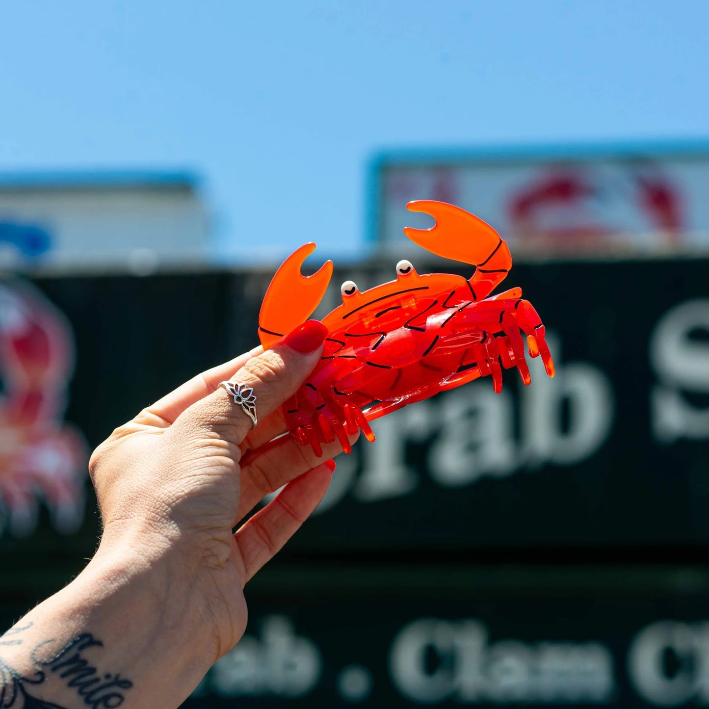 Jenny Lemons Large Claw Clip - Crab