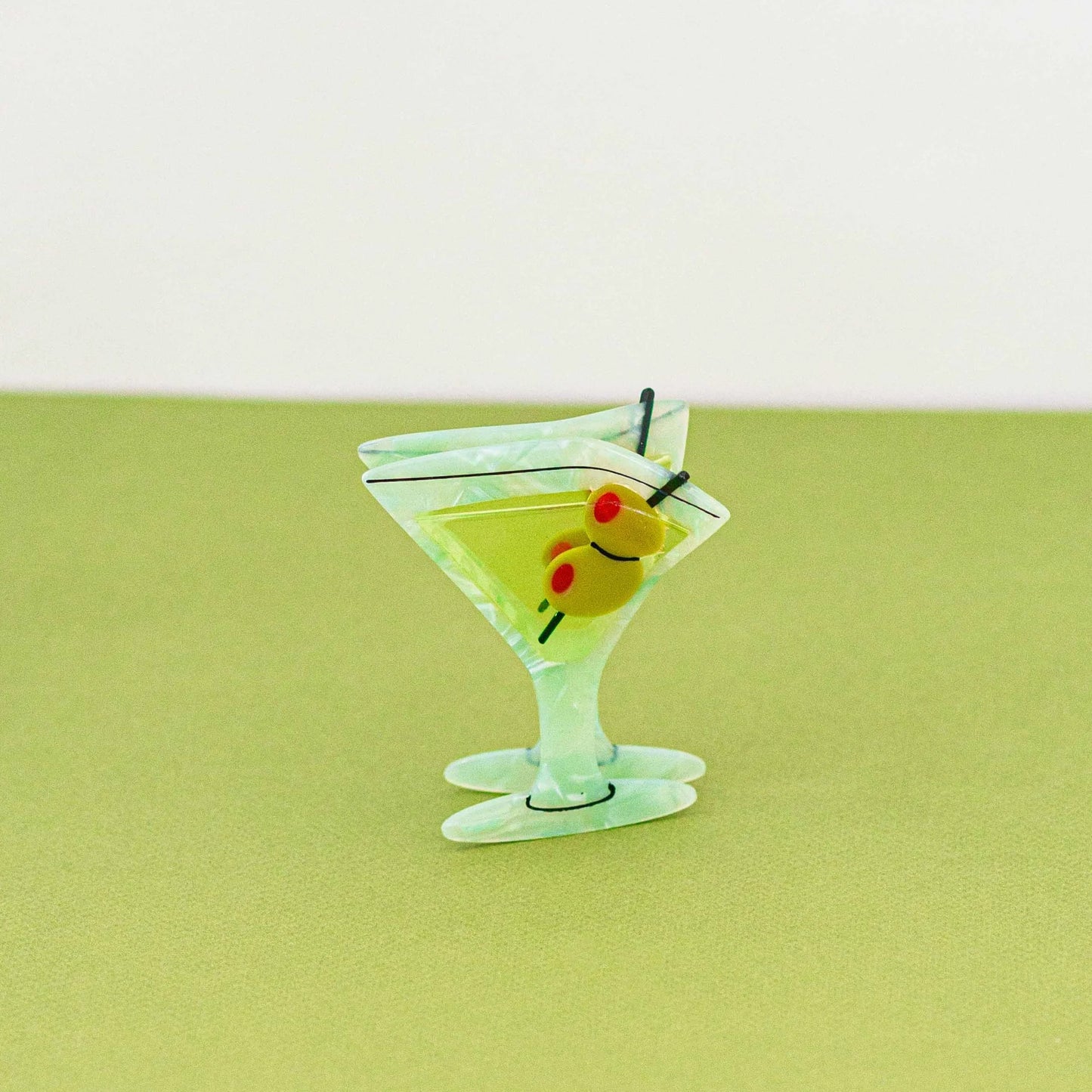 Jenny Lemons Large Claw Clip - Martini
