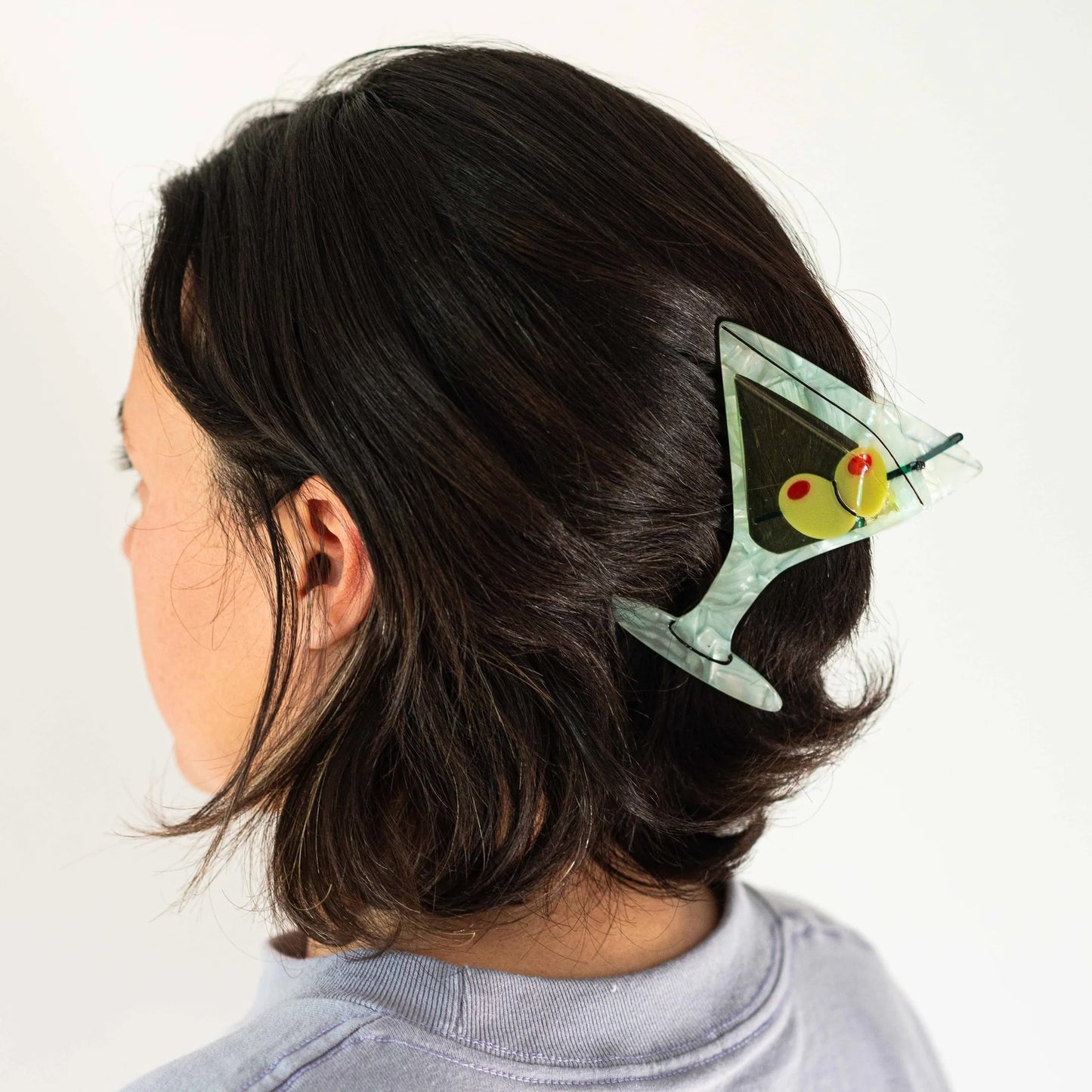 Jenny Lemons Large Claw Clip - Martini