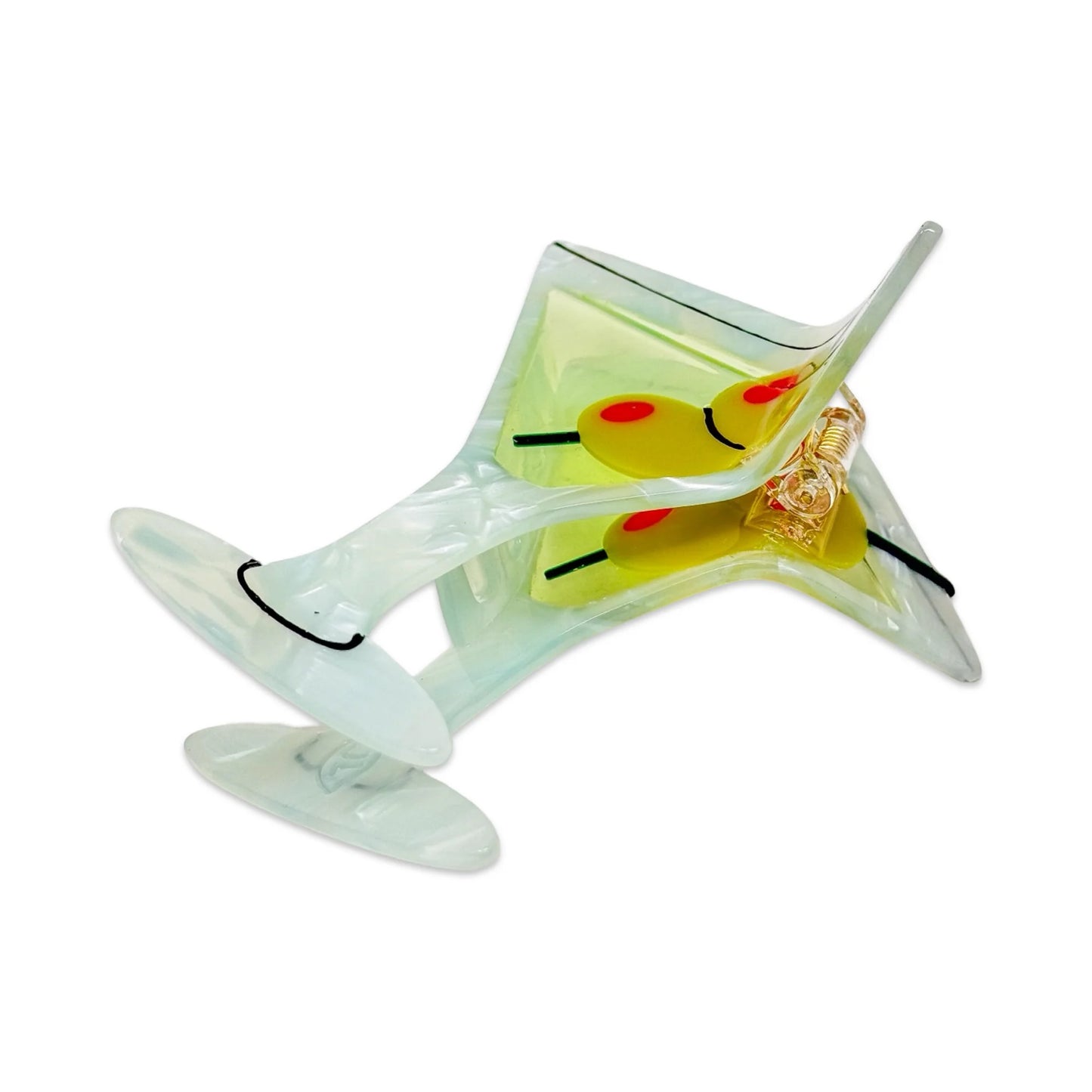Jenny Lemons Large Claw Clip - Martini