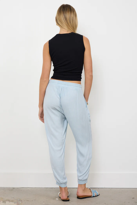 LA Made Kai Knot Crop Top - Black