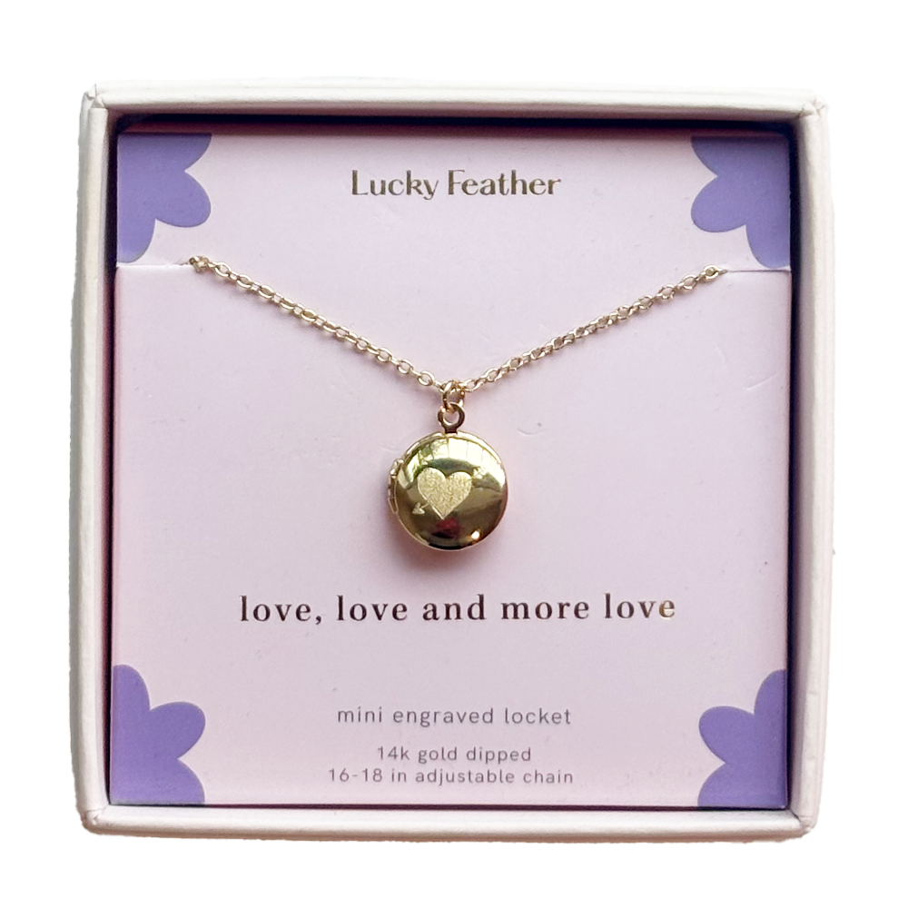 Engraved Mini Locket