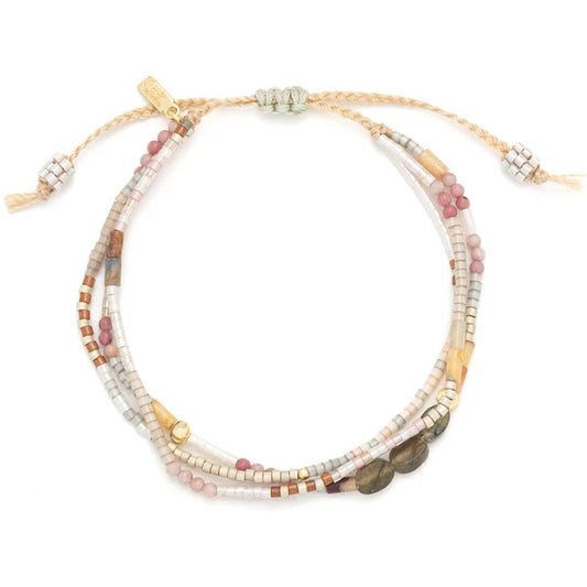 Scout Mixed Media Bracelet Collection - Labradorite & Gold