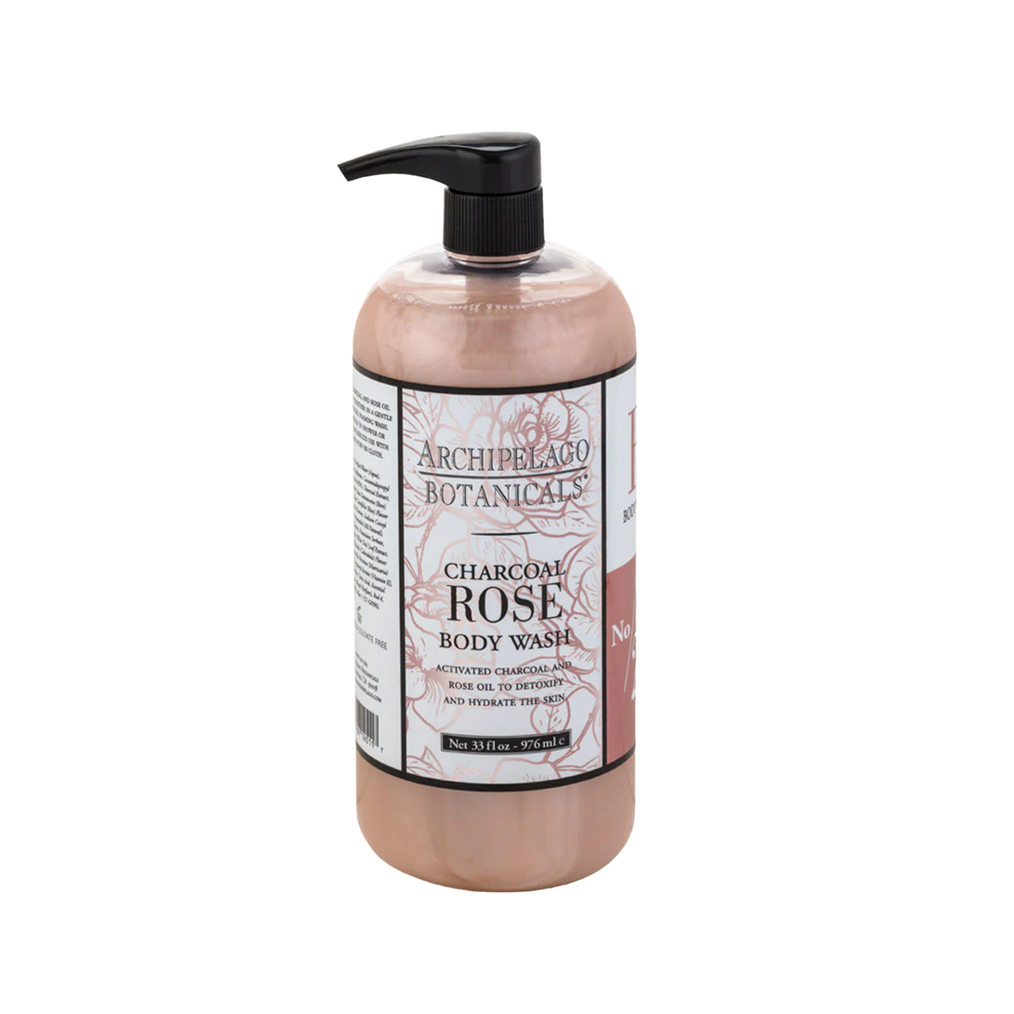 Archipelago Body Wash • Charcoal Rose