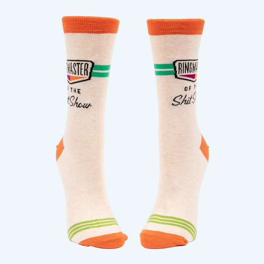 BlueQ Women's Crew Socks - Ringmaster