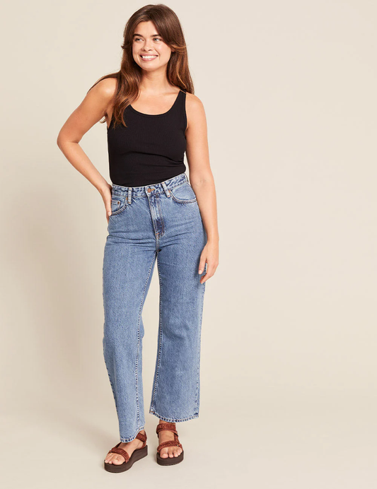 Boody Ribbed Tank - Black