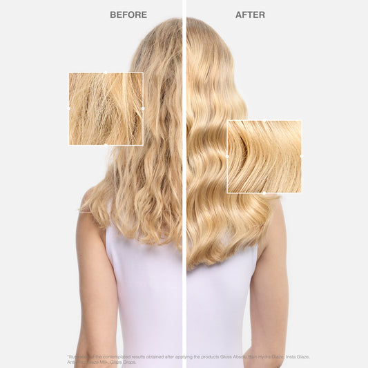 Kérastase Gloss Absolu Anti-Frizz Glaze Milk · All-in-1 Smoothing Spray