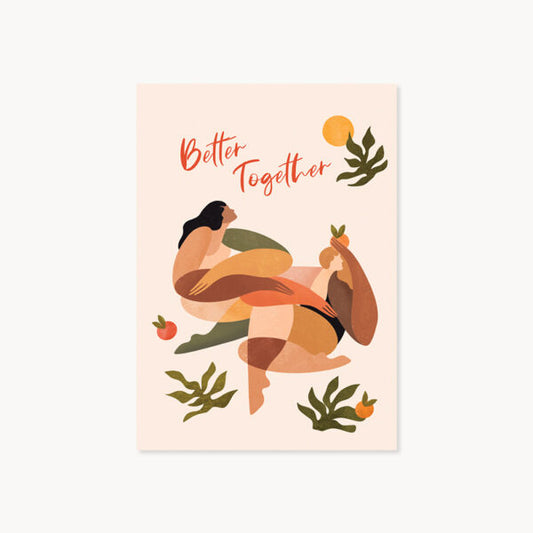 Greeting Card - Better Together