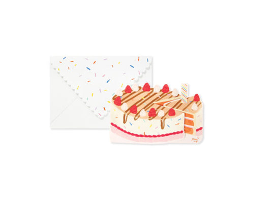 Greeting Card - Birthday Cake