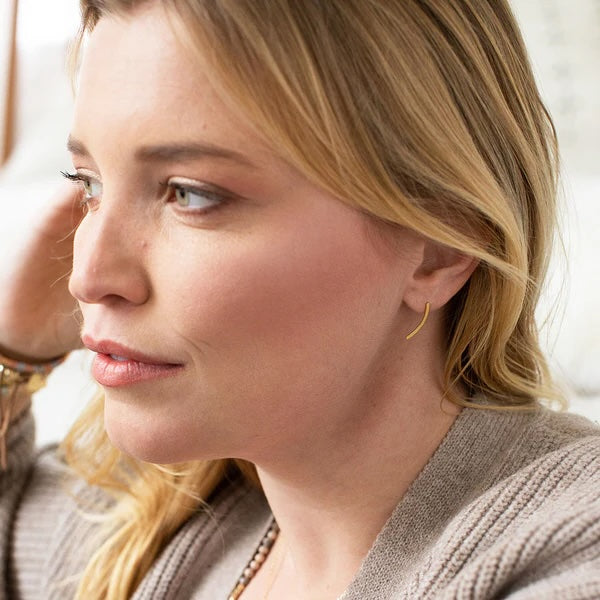 Scout Refined Earring Collection - Comet Curve