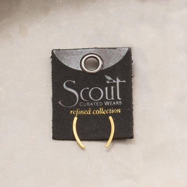 Scout Refined Earring Collection - Comet Curve