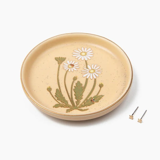 Scout Jewelry Dish & Stud Earring Set - Daisy