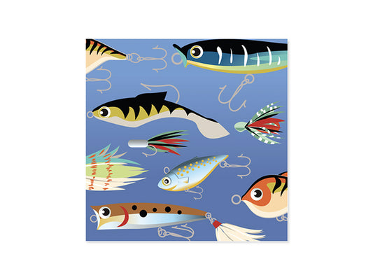 Greeting Card - Fishing Lures