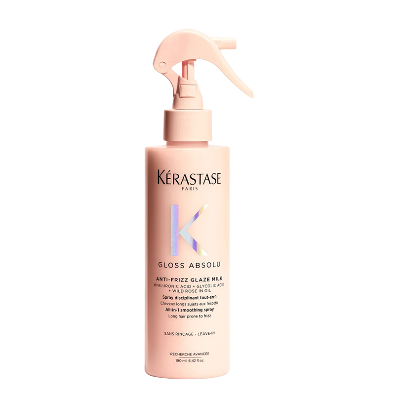 Kérastase Gloss Absolu Anti-Frizz Glaze Milk · All-in-1 Smoothing Spray