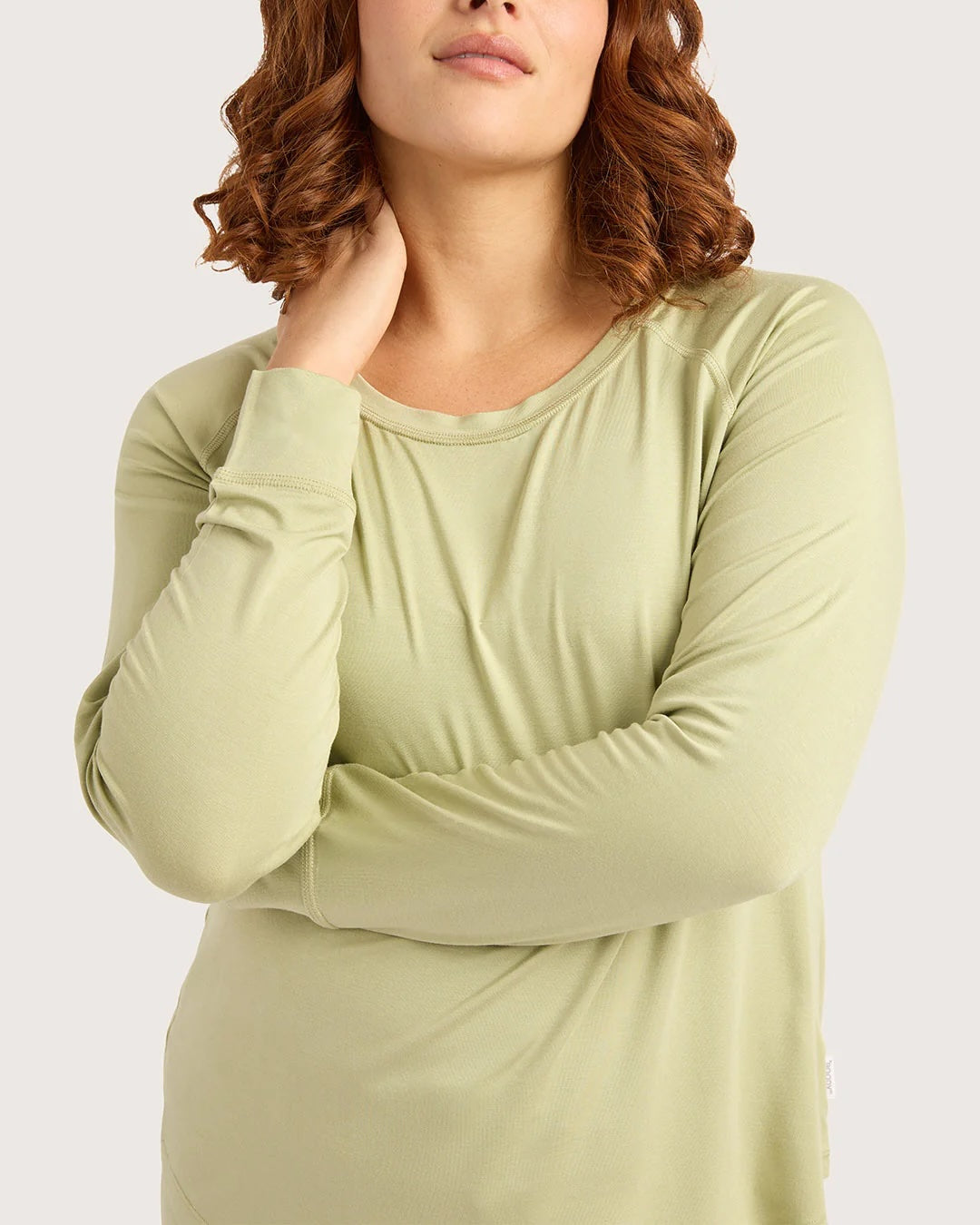 Boody Goodnight Raglan Top - Sage