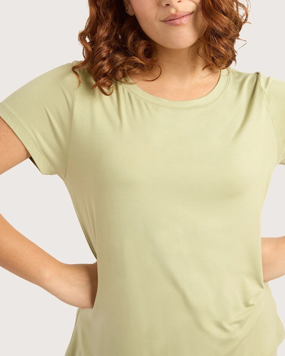 Boody Goodnight Sleep Tee - Sage