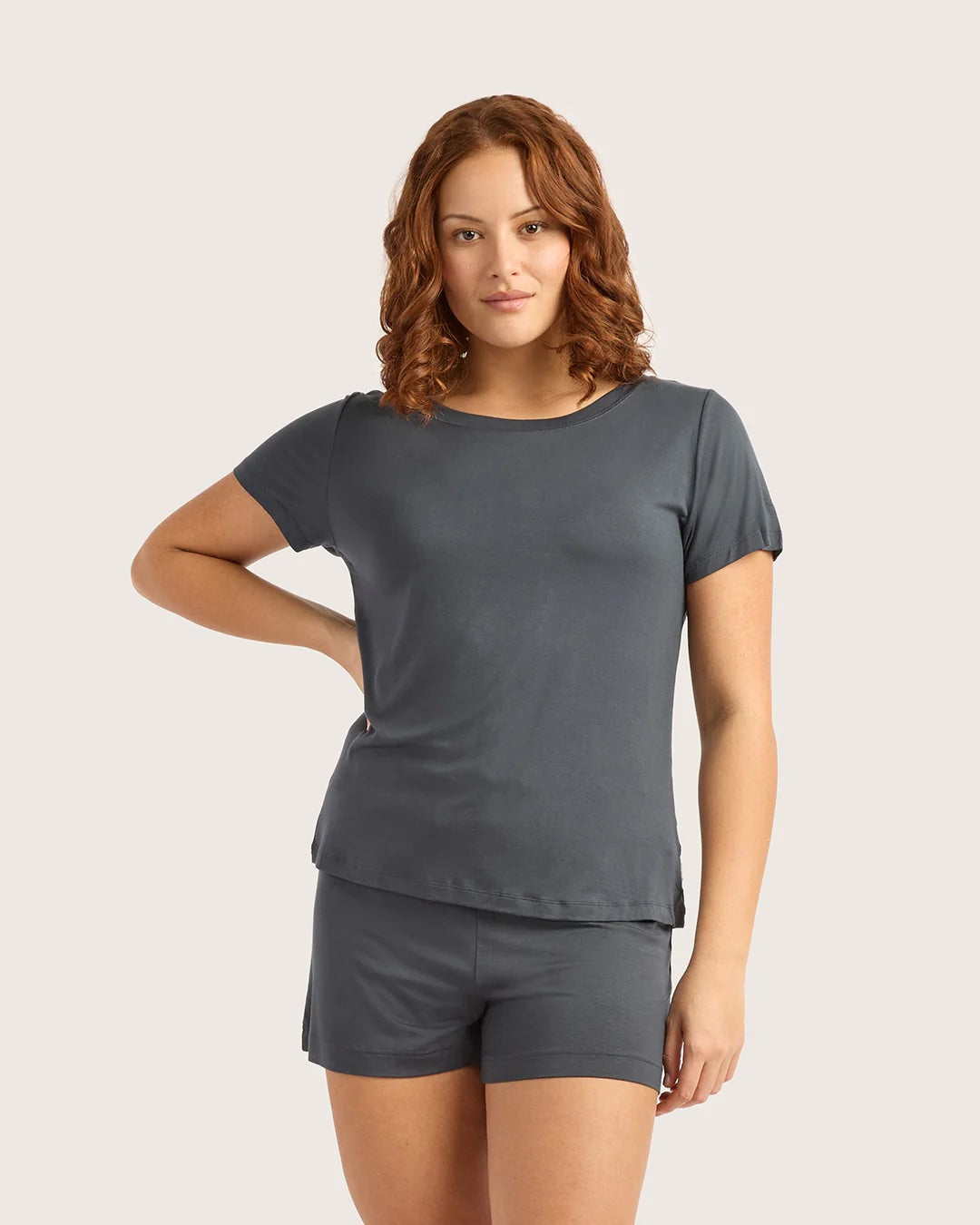 Boody Goodnight Sleep Tee - Storm