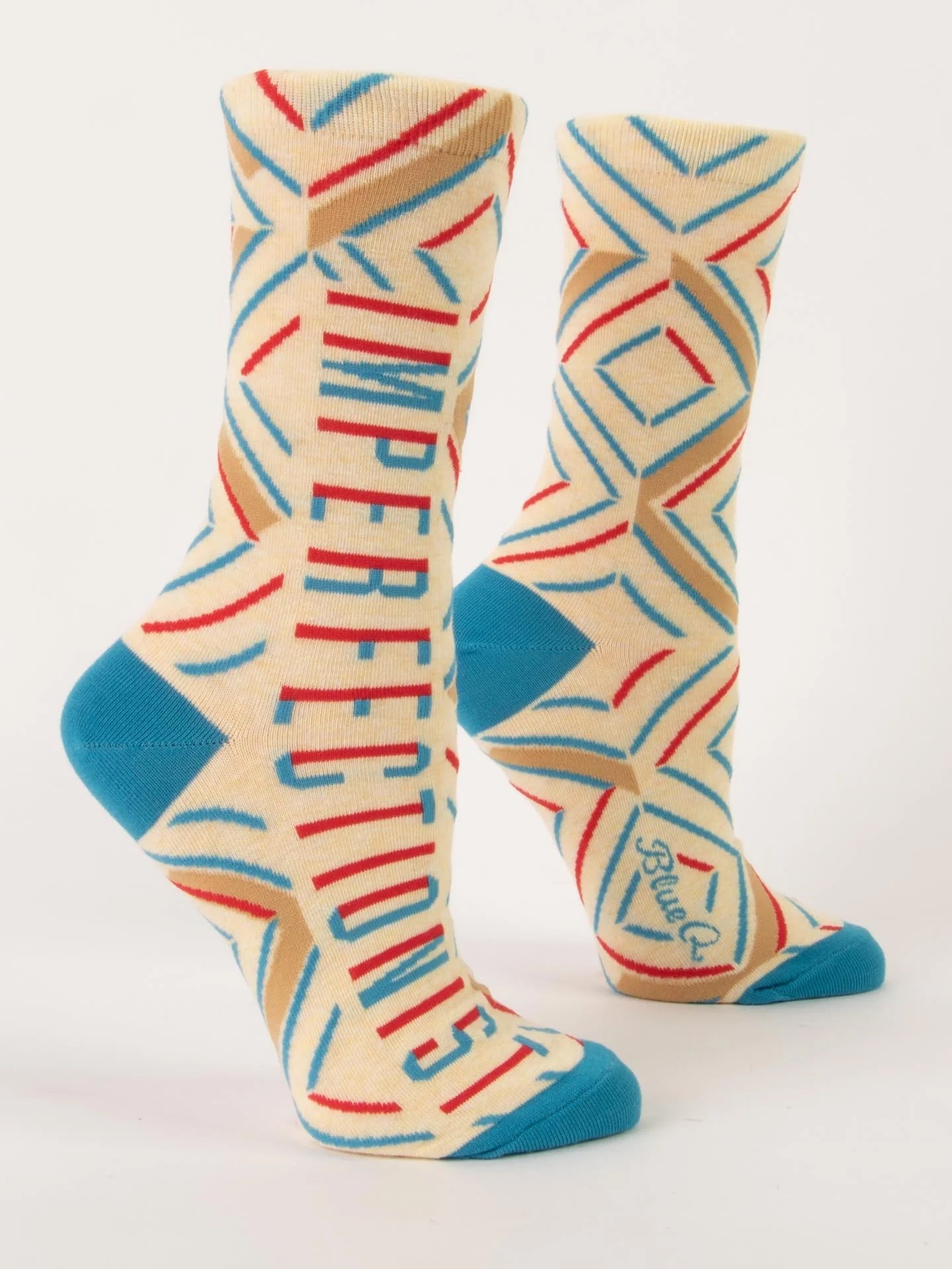 BlueQ Women's Crew Socks - Imperfectionist