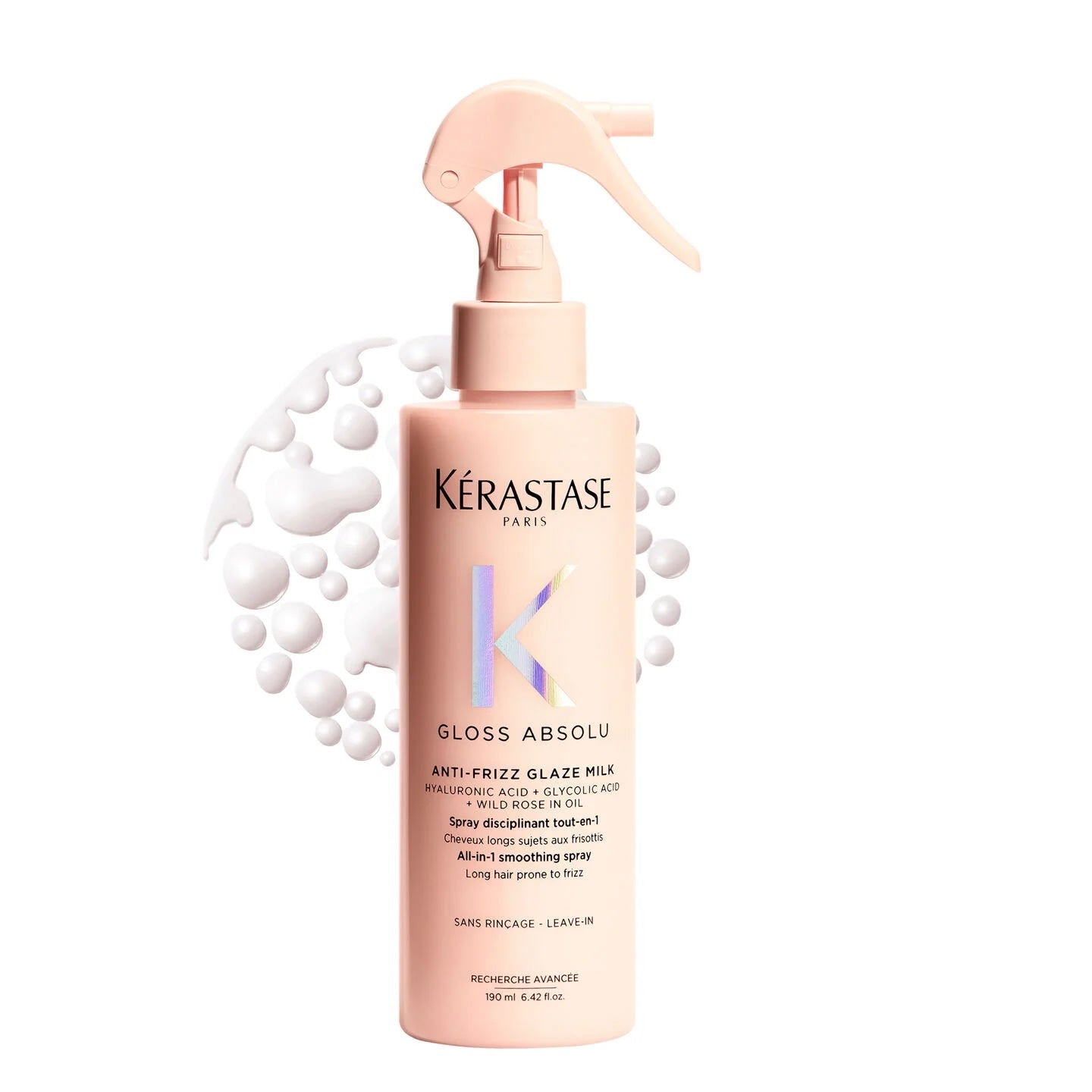 Kérastase Gloss Absolu Anti-Frizz Glaze Milk · All-in-1 Smoothing Spray