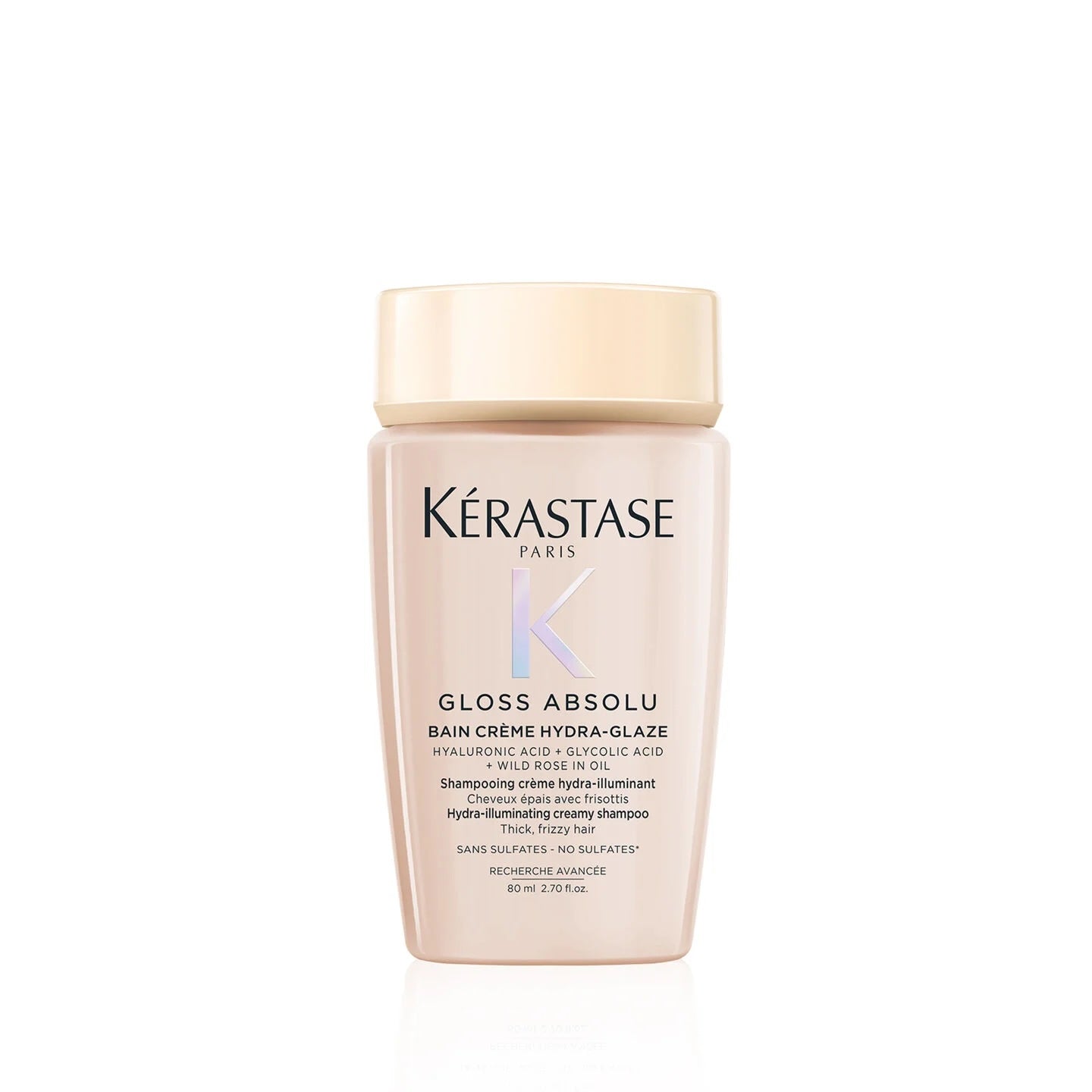 Kérastase Gloss Absolu Bain Creme Hydra-Glaze · Anti-Frizz Shampoo