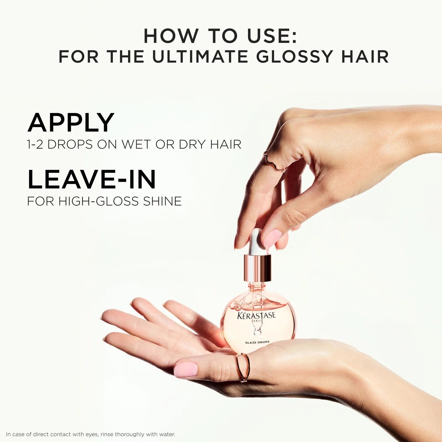 Kérastase Gloss Absolu Glaze Drops · High-Gloss Lightweight Hair Oil