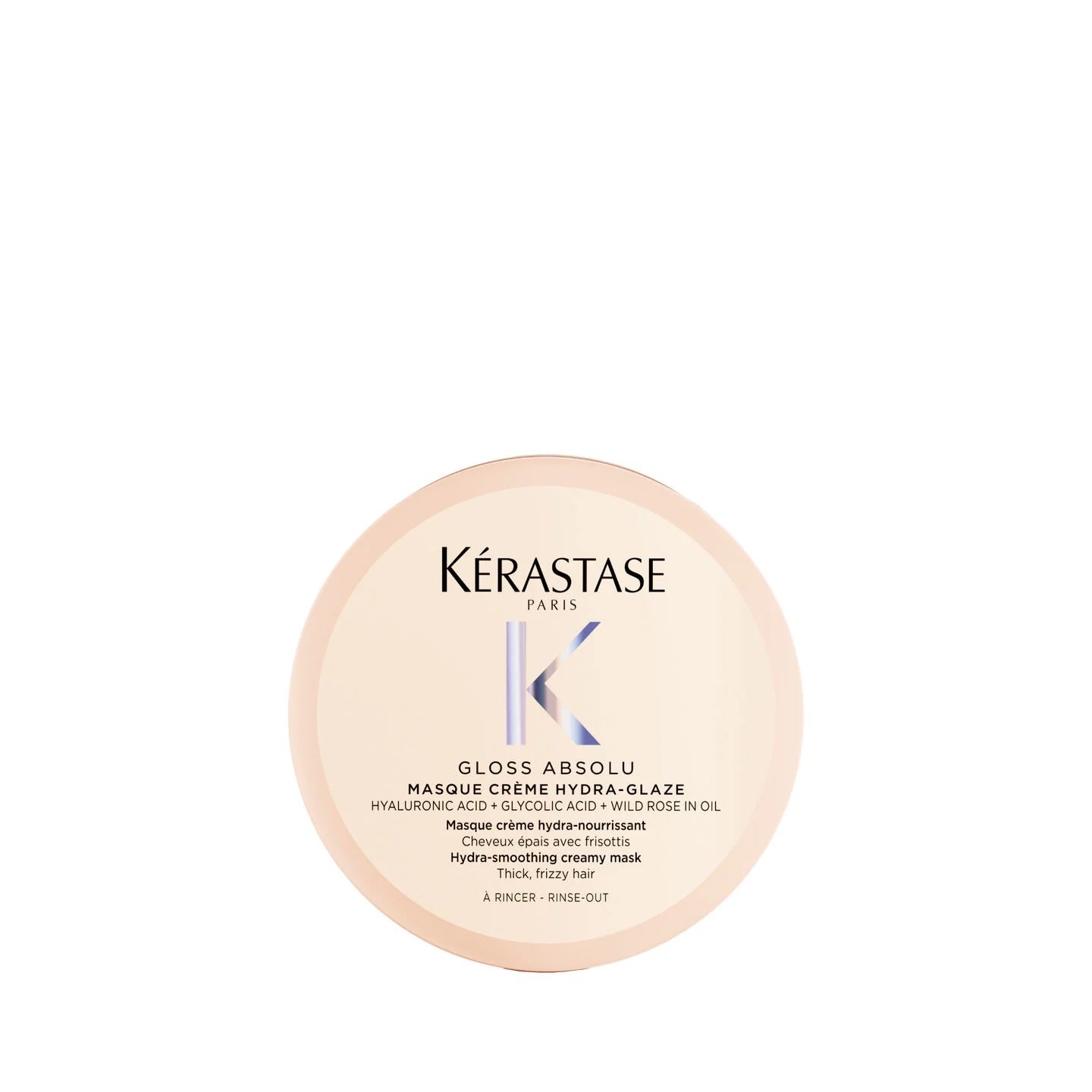 Kérastase Gloss Absolu Masque Crème Hydra-Glaze · Anti-Frizz Hair Mask
