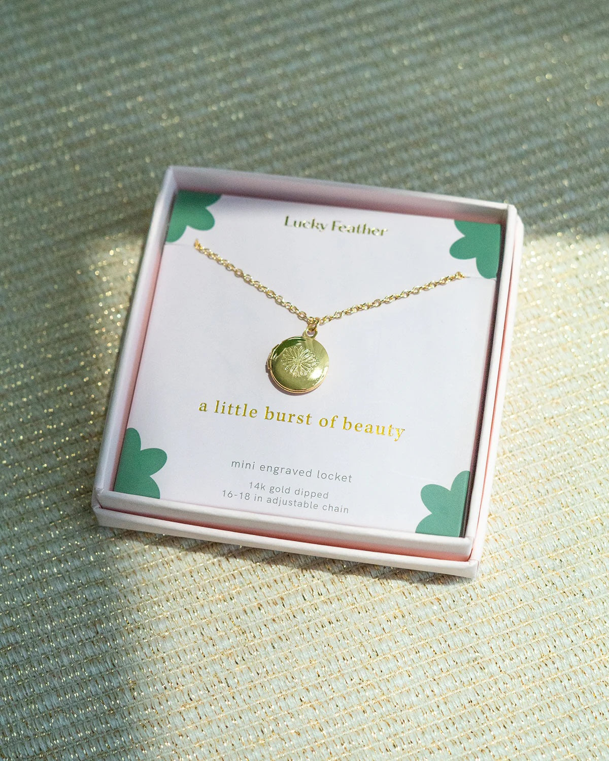 Engraved Mini Locket