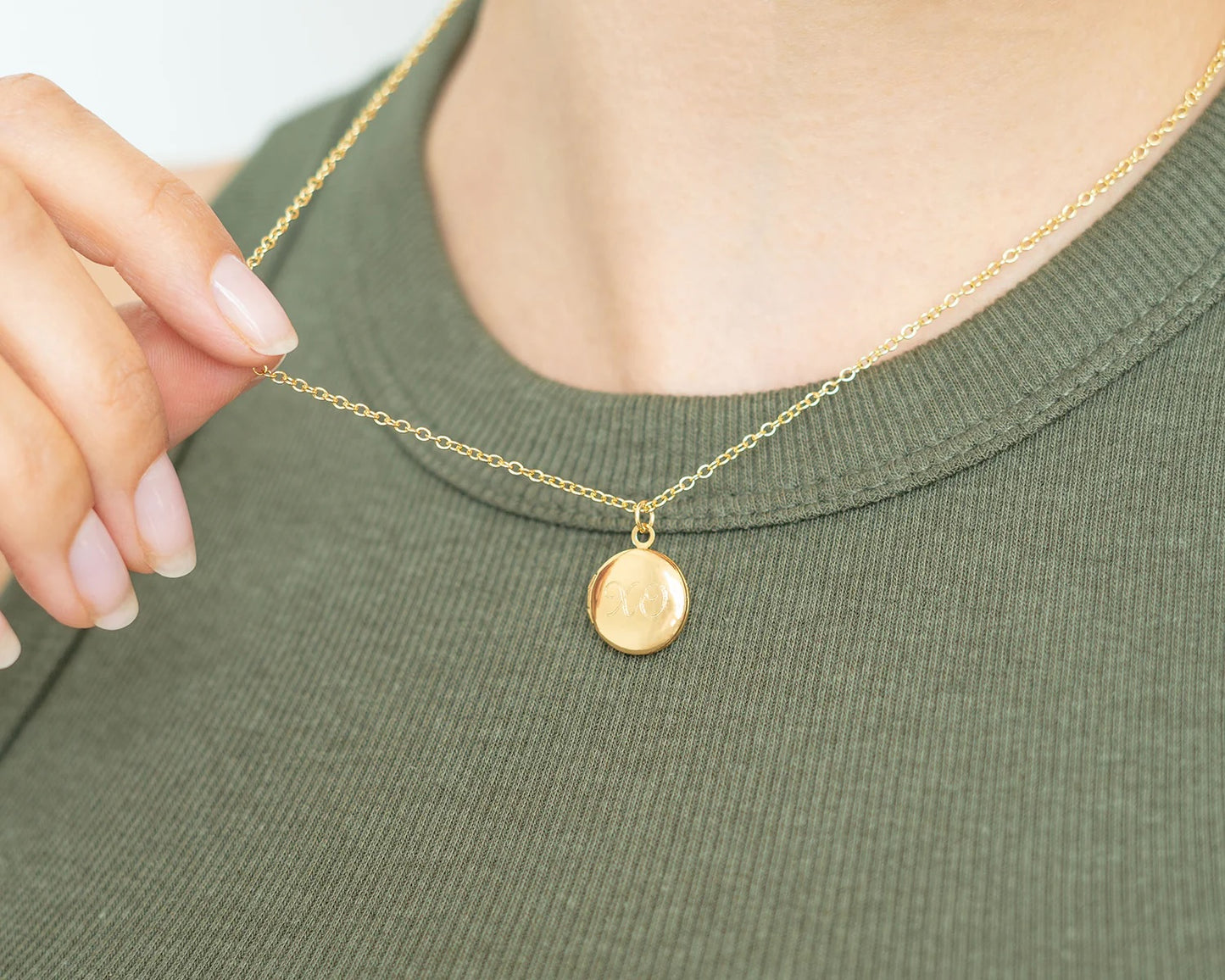Engraved Mini Locket