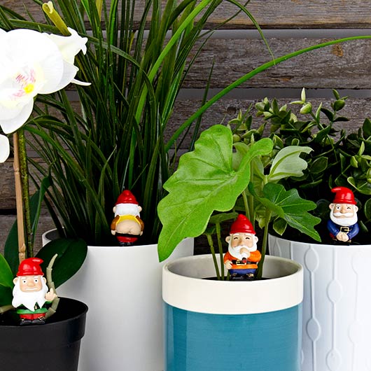 Gift Republic Mini Plant Pot Figurines