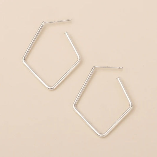 Scout Refined Earring Collection - Orion Diamond Hoop