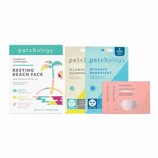 Patchology Resting Beach Face Kit