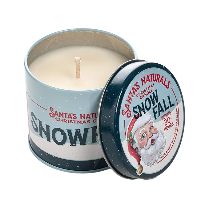 Santa's Naturals Snowfall Candle