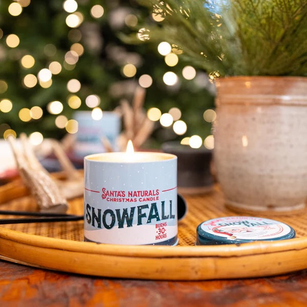 Santa's Naturals Snowfall Candle
