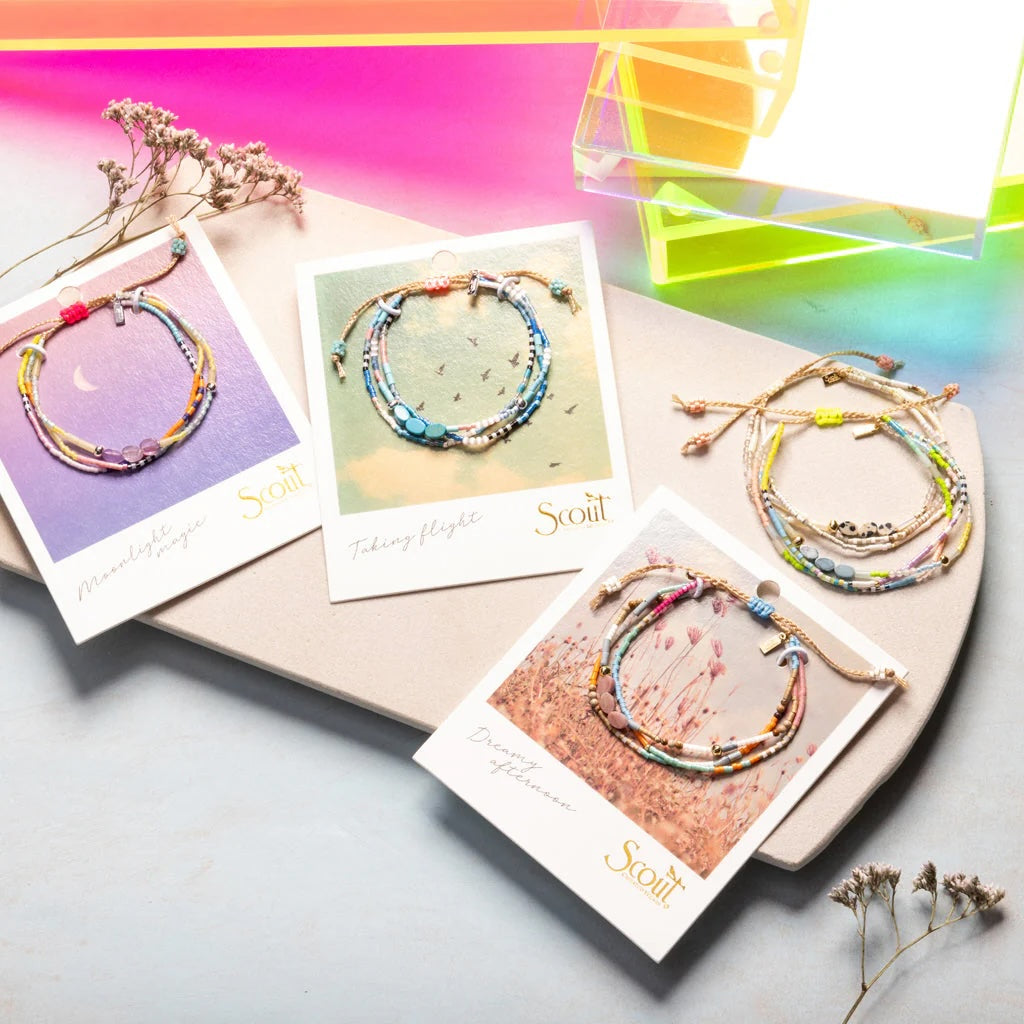 Scout Mixed Media Bracelet Collection - Labradorite & Gold