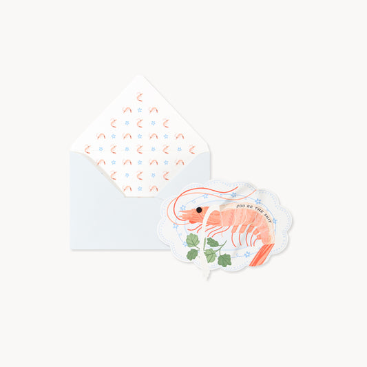 Greeting Card - Shrimp