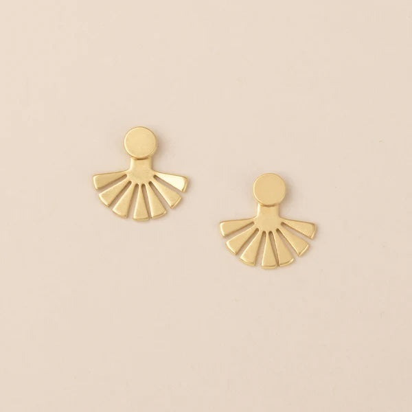 Scout Refined Earring Collection - Sunburst Ear Jacket