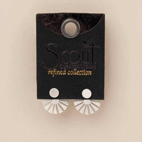 Scout Refined Earring Collection - Sunburst Ear Jacket