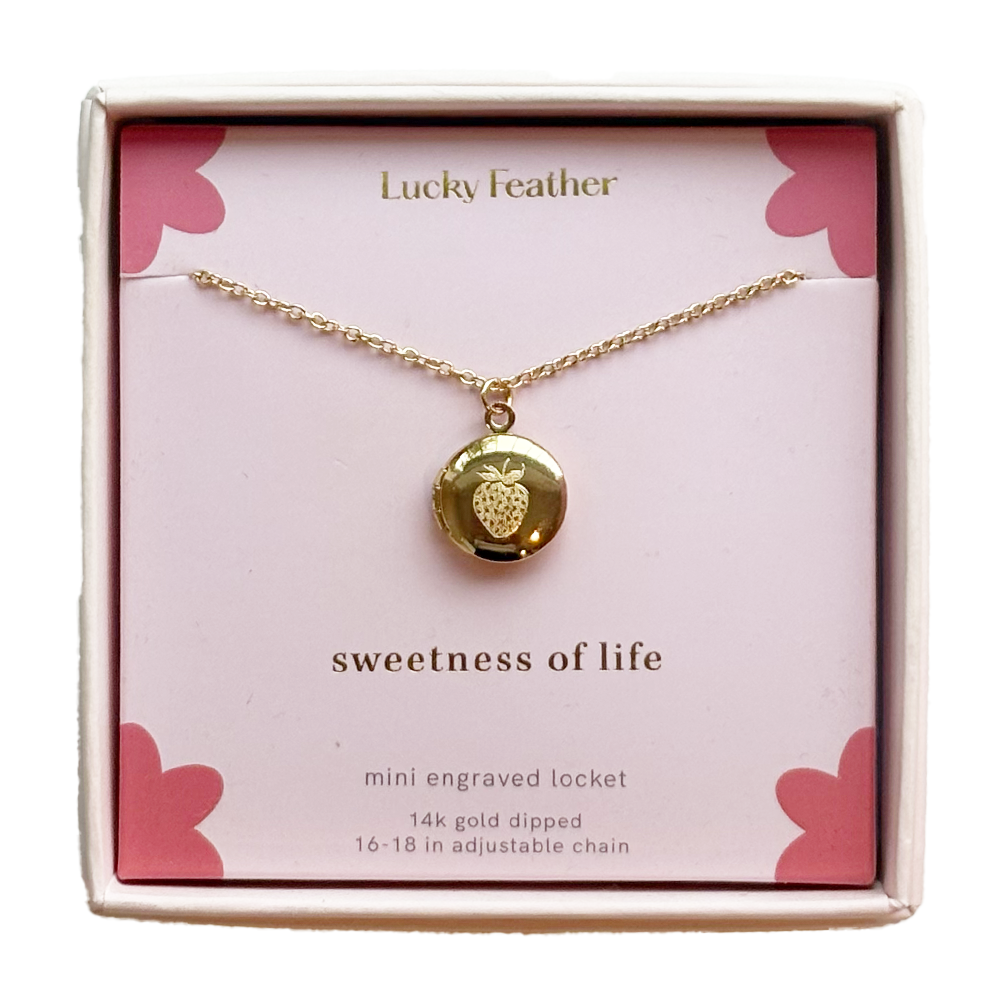 Engraved Mini Locket