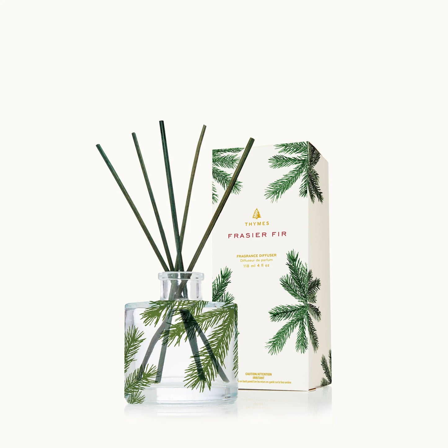 Thymes | Frasier Fir Petite Pine Needle Reed Diffuser