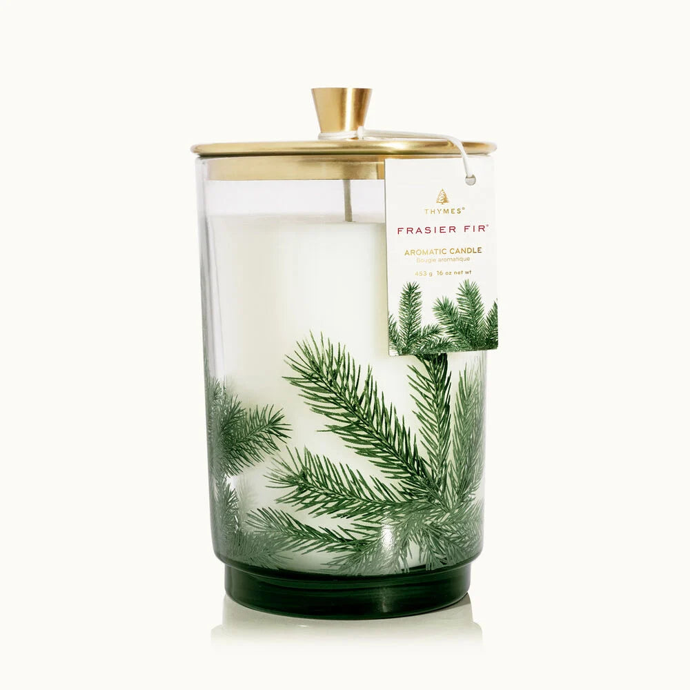 Thymes Frasier Fir Pine Needle Luminary - Large