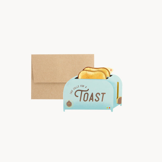 Greeting Card - Toaster