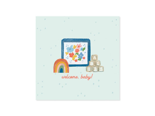 Greeting Card - Welcome Baby