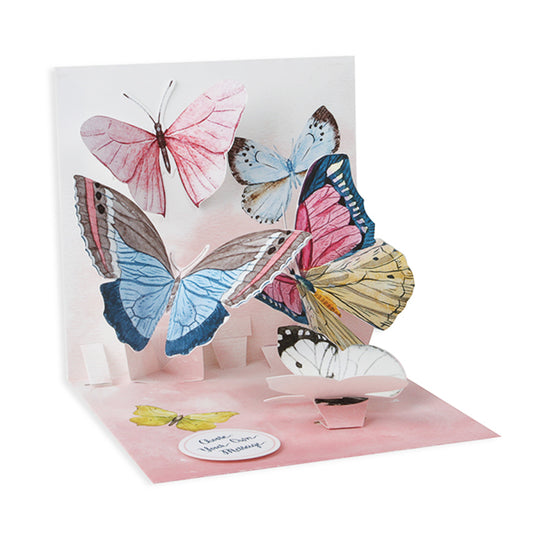 Greeting Card - Watercolor Butterflies
