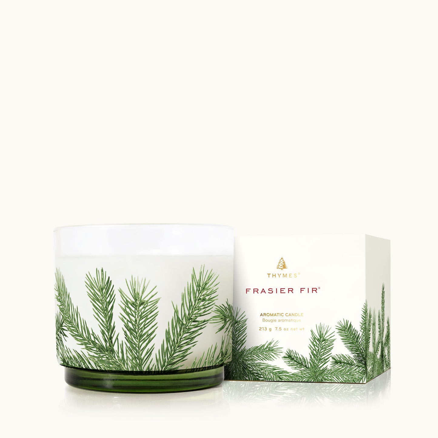 Thymes Frasier Fir Small Pine Needle Luminary Candle