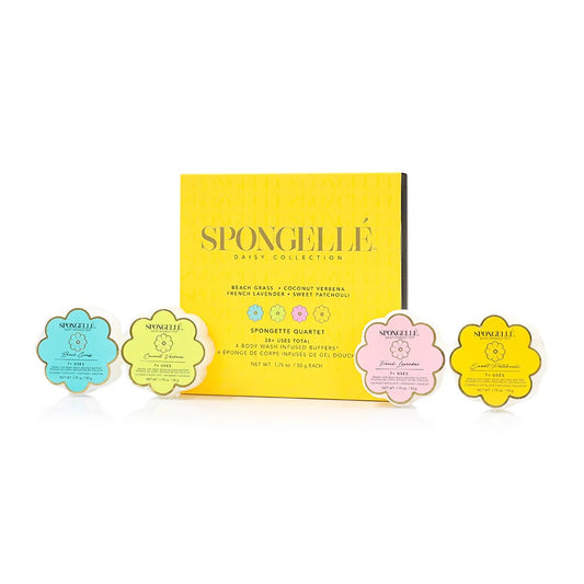 Spongellé Daisy Spongette Quartet Gift Set 2
