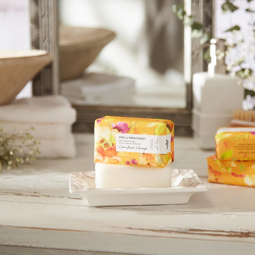 Pré de Provence Soap Bar - Crane Flower & Orange